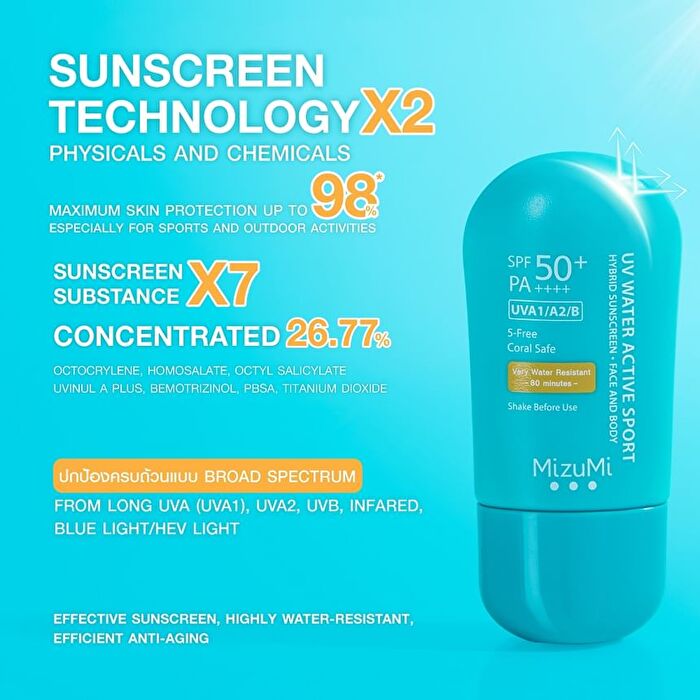 UV Water Active Sport+ - 40g