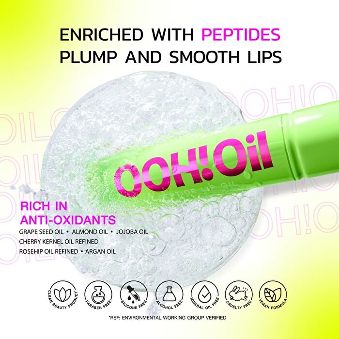 Ooh! Oil Peptide Lip Oil - 02 Preppy Pink