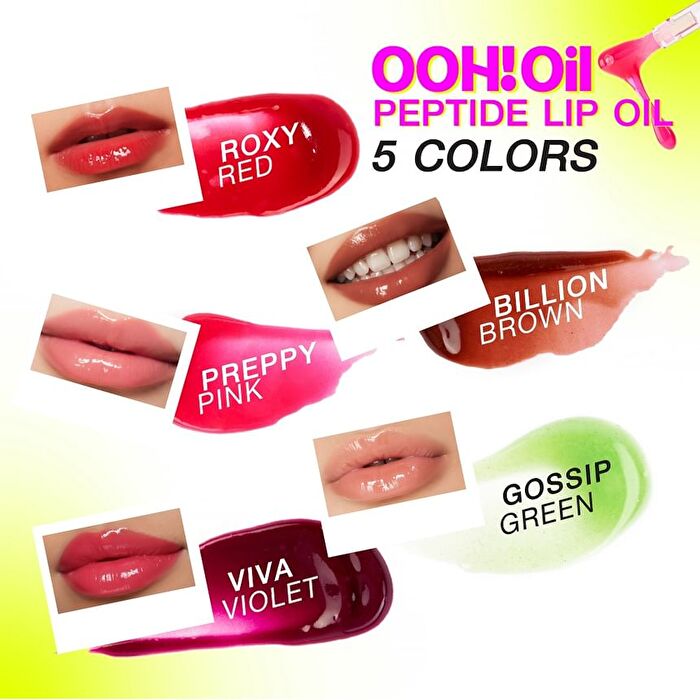 Ooh! Oil Peptide Lip Oil - 02 Preppy Pink