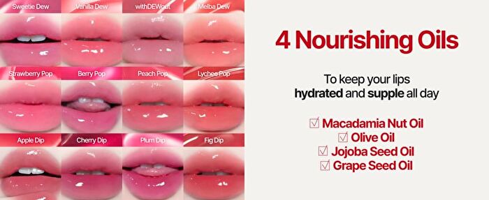 fwee 3D Voluming Tint - 12 Colors - #09 Apple Dip