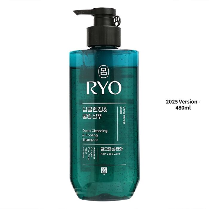 Deep Cleansing & Cooling Shampoo - 2025 Version - 480ml