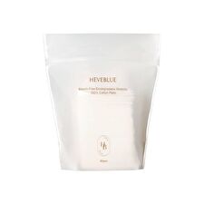 Heveblue Bleach-Free Biodegradable Stretchy 100% Cotton Pads - 60 pcs