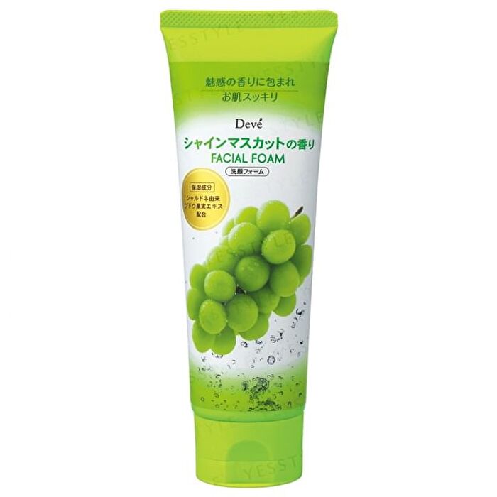 Kumano Cosme Deve Shine Muscat Facial Foam - 170g