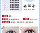 Light and Flexible Glue-Free False Eyelashes - 3 Types - 01# Foxy (8-13mm x 36 pcs)
