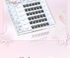 Light and Flexible Glue-Free False Eyelashes - 3 Types - 01# Foxy (8-13mm x 36 pcs)