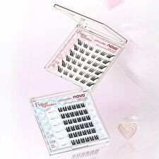 Light and Flexible Glue-Free False Eyelashes - 3 Types - 01# Foxy (8-13mm x 36 pcs)