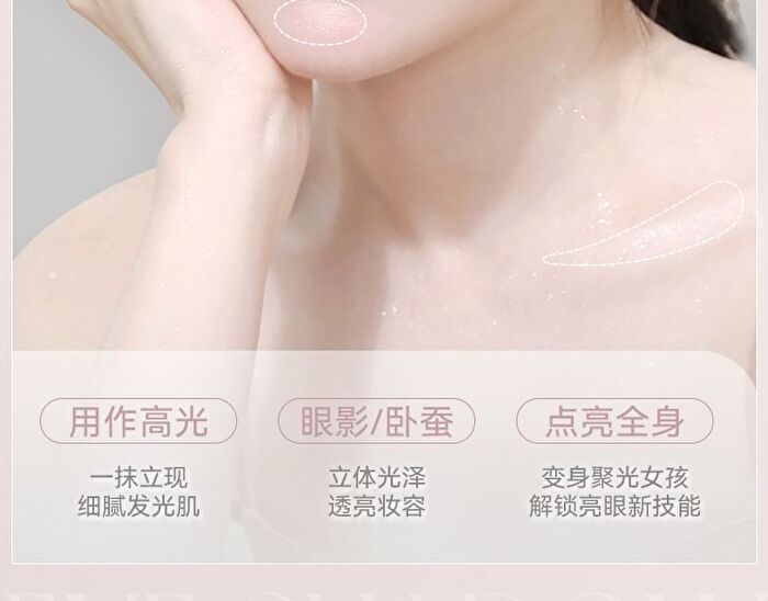 Sparkling Monochrome Eyeshadow - 6 Colors - 01# Cowherd - 1.5g
