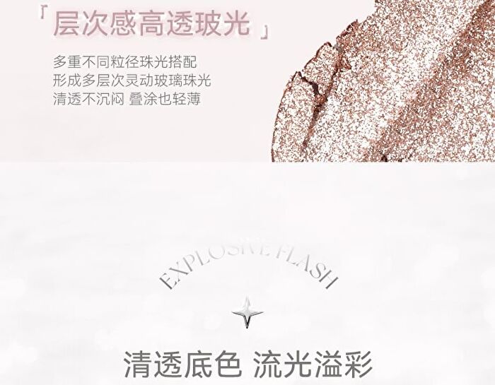 Sparkling Monochrome Eyeshadow - 6 Colors - 01# Cowherd - 1.5g