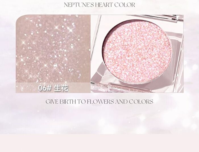 Sparkling Monochrome Eyeshadow - 6 Colors - 01# Cowherd - 1.5g