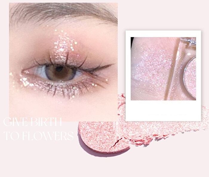 Sparkling Monochrome Eyeshadow - 6 Colors - 01# Cowherd - 1.5g