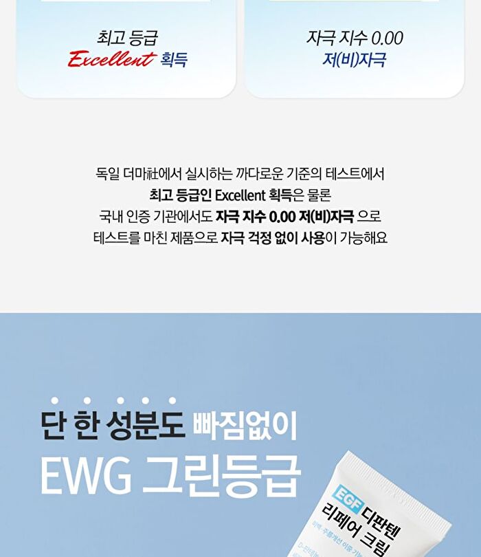 EGF D-Panthenol Repair Cream - 60g