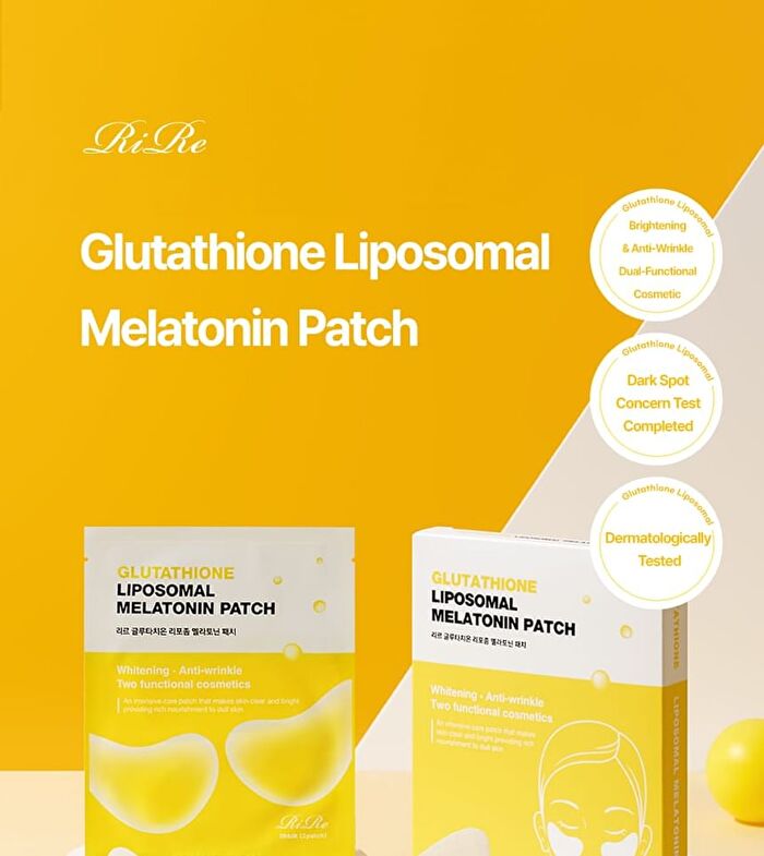 Glutathione Liposomal Melatonin Patch - 4.5g x 5 pairs