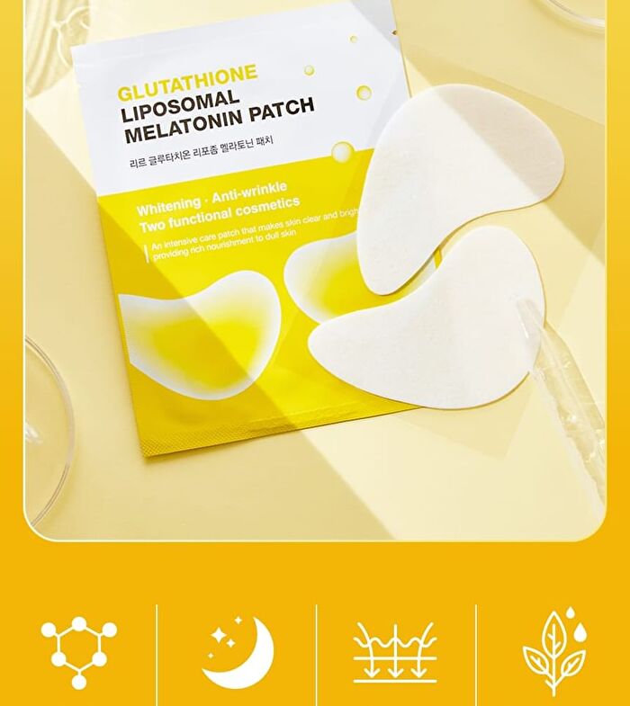 Glutathione Liposomal Melatonin Patch - 4.5g x 5 pairs