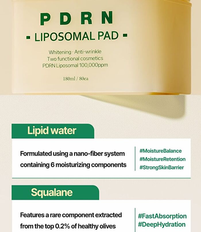 PDRN Liposomal Pad - 80 pads
