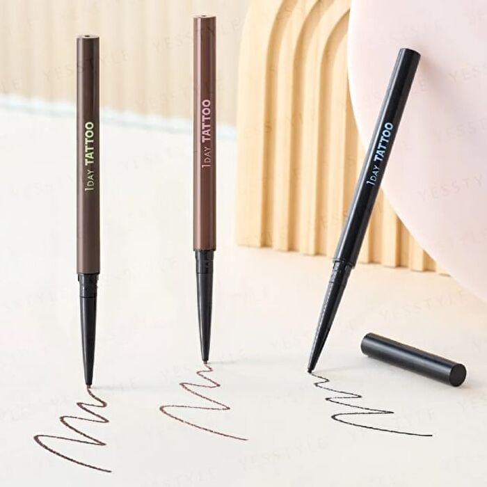 1 Day Tattoo Pencil Eyeliner - 01 Silk Black