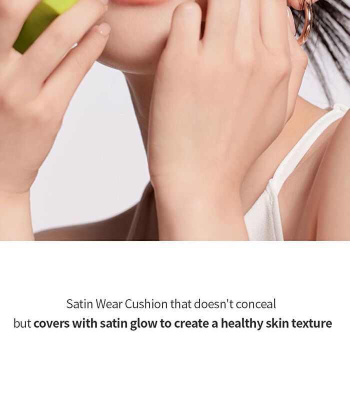 Satin Wear Healthy-Green Cushion - 21 Colors - #23N Nude Beach