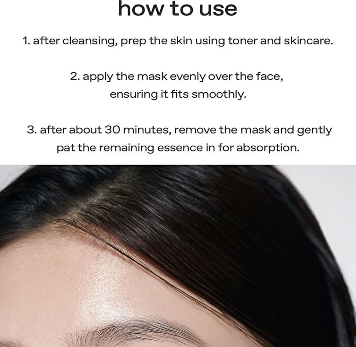 glow Aloe Hydrogel Sheet Mask Set - 22g x 3 sheets