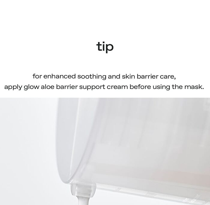 glow Aloe Hydrogel Sheet Mask Set - 22g x 3 sheets