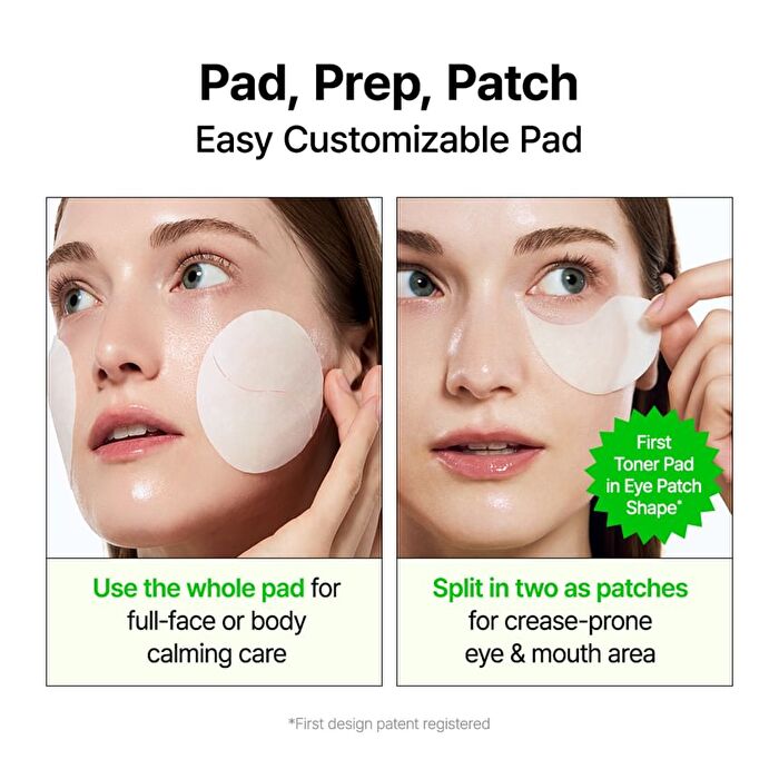 Green Tea & Ceramide Calming Toner Pad - 70 pads