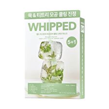 Whipped Mugtree Vegan Pore Cooling Squeeze Mask Set - 21ml x 6 sheets