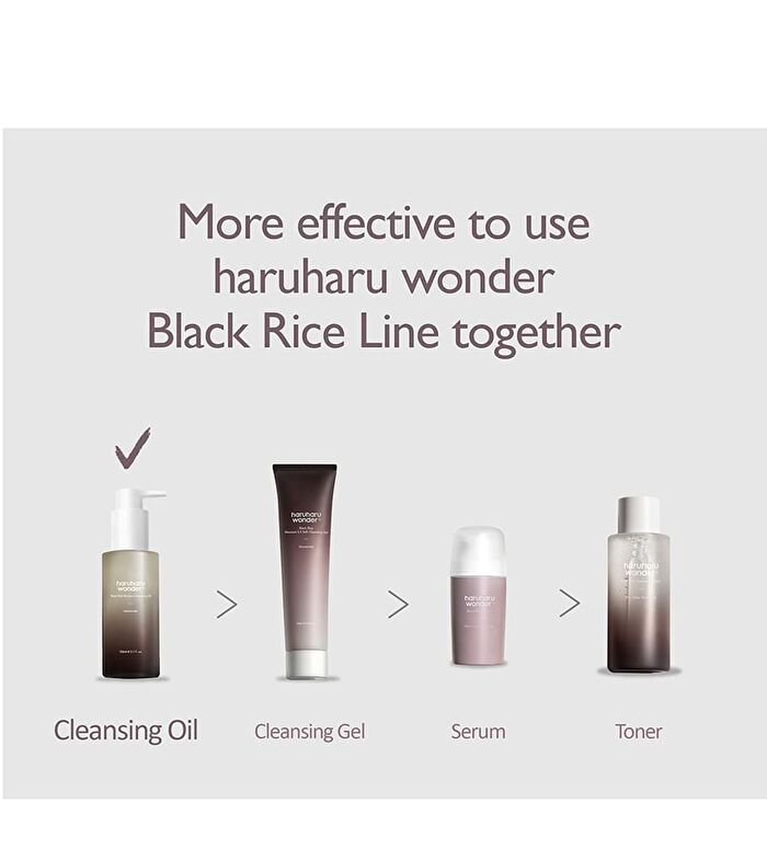 haruharu wonder Black Rice Moisture Cleansing Oil Christmas Edition - 2025 Version - 150ml
