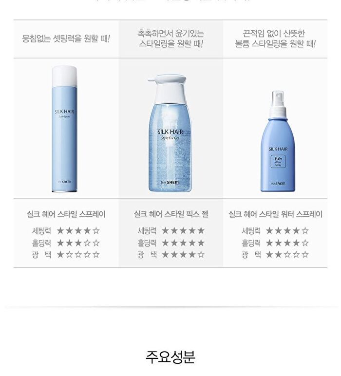 Silk Hair Style Water Spray - 2025 Version - 150ml