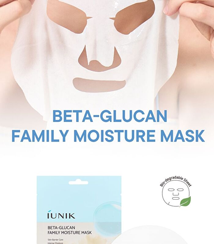 Beta-Glucan Family Moisture Mask - 25ml x 1 sheet