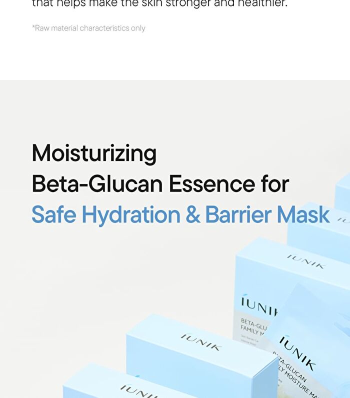 Beta-Glucan Family Moisture Mask - 25ml x 1 sheet