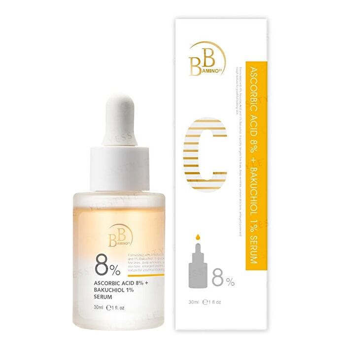BB Amino Ascorbic Acid 8% + Bakuchiol 1% Serum - 30ml