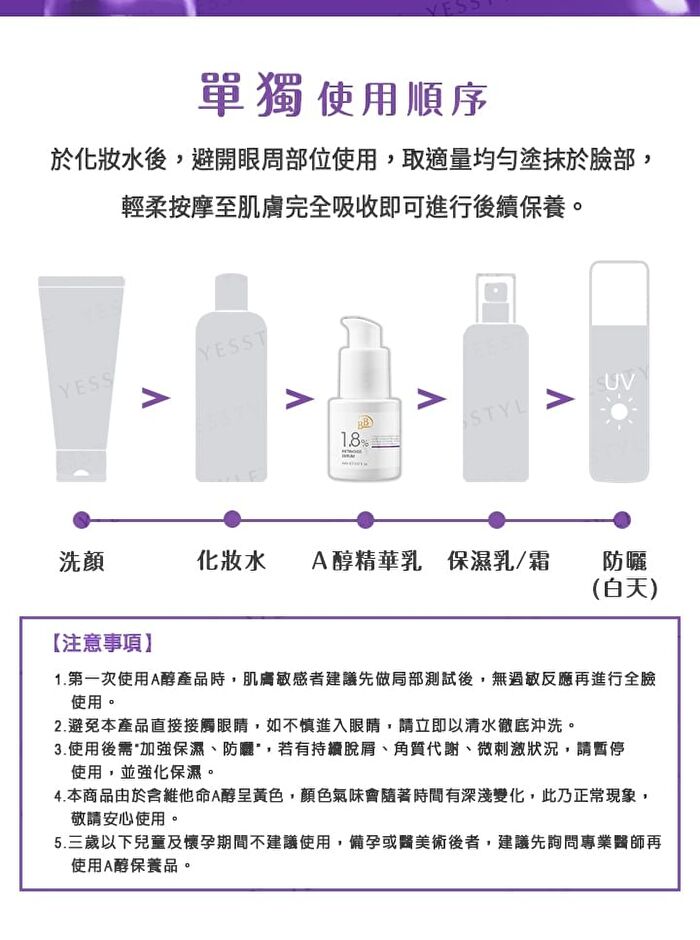 BB Amino Retinoids 1.8% Serum - 20ml