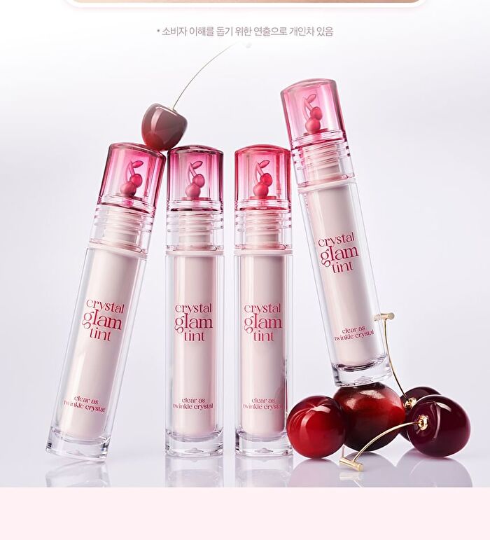 Crystal Glam Tint Cherry Series - 4 Colors - #25 Dark Cherry