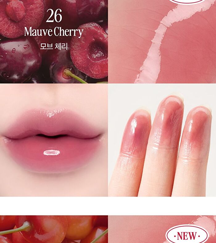 Crystal Glam Tint Cherry Series - 4 Colors - #27 Honey Cherry