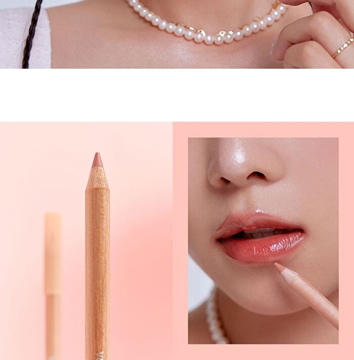 Velvet Lip Pencil Set - 12 Colors - #12 Blush Pink