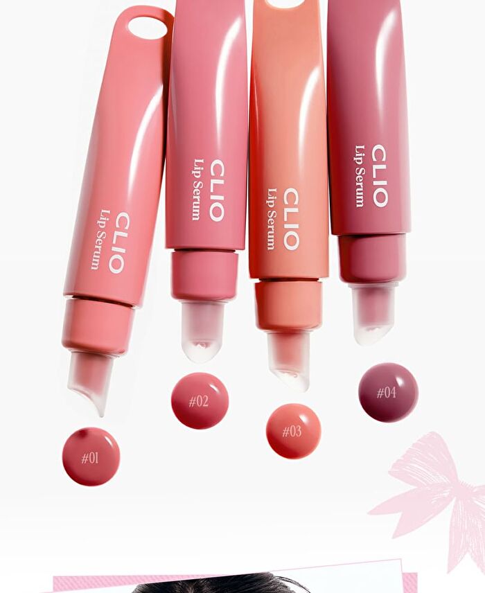 Glaze Lip Serum Set - 4 Colors - #03 Peach Squeeze