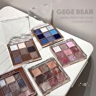 Light Phantom 9 Colors Eyeshadow Palette - 4 Types - #02 Caramelized Red - 1g x 9