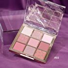Light Phantom 9 Colors Eyeshadow Palette - 4 Types - #02 Caramelized Red - 1g x 9