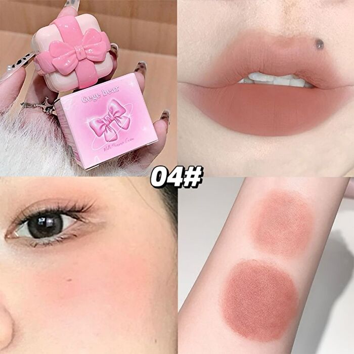 Velvet Fog Lips Cheeks Multi-Purpose Cream - 6 Colors - #04 Light Milk Coffee - 5.5g
