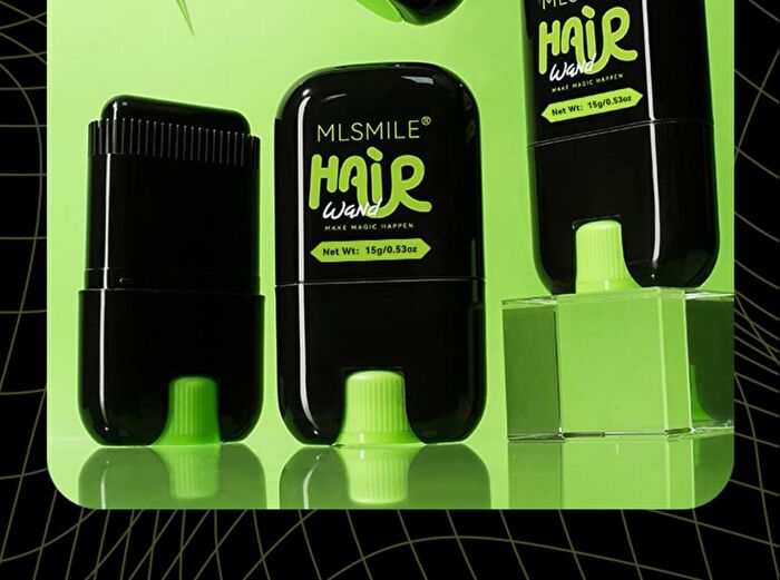 Mlsmile Hair Wand Quick Coloring Stick - 3 Colors - #01 Black - 15g