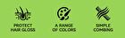 Mlsmile Hair Wand Quick Coloring Stick - 3 Colors - #01 Black - 15g