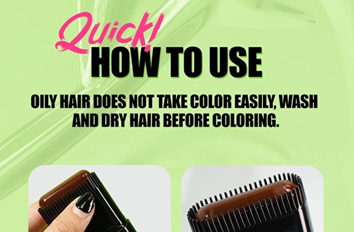 Mlsmile Hair Wand Quick Coloring Stick - 3 Colors - #03 Coffee - 15g