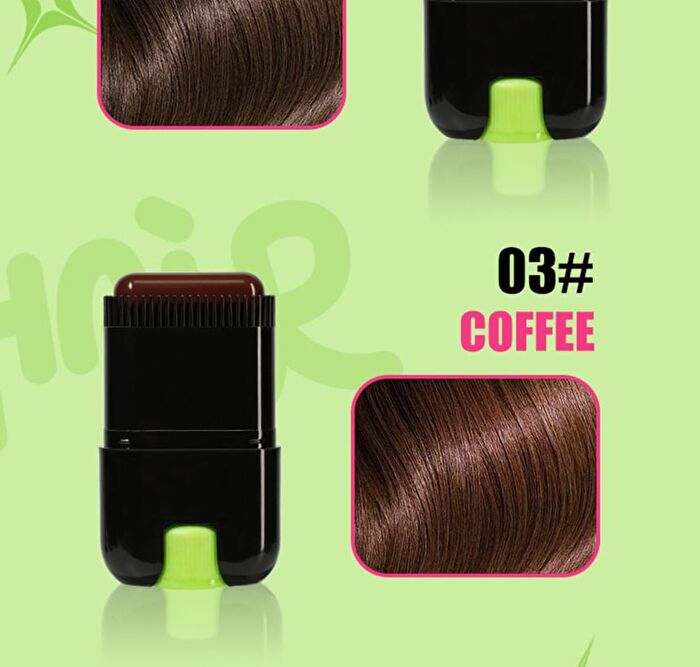 Mlsmile Hair Wand Quick Coloring Stick - 3 Colors - #03 Coffee - 15g