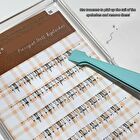 Lower Eyelashes- 6 Types - #05 Small Freshness - 36 Clusters