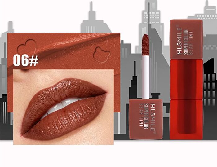 Super Color Bear Lip Tint - 6 Colors - #01 - 7ml
