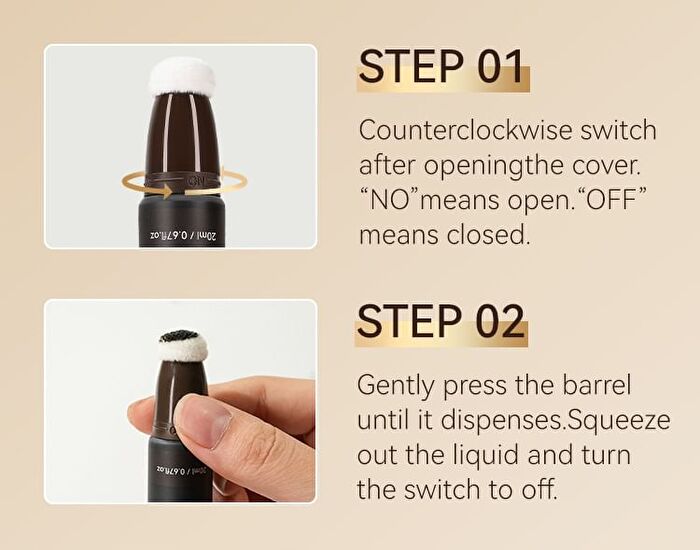 Covering Gray Hair - 3 Colors - #02 Dark Brown - 20ml
