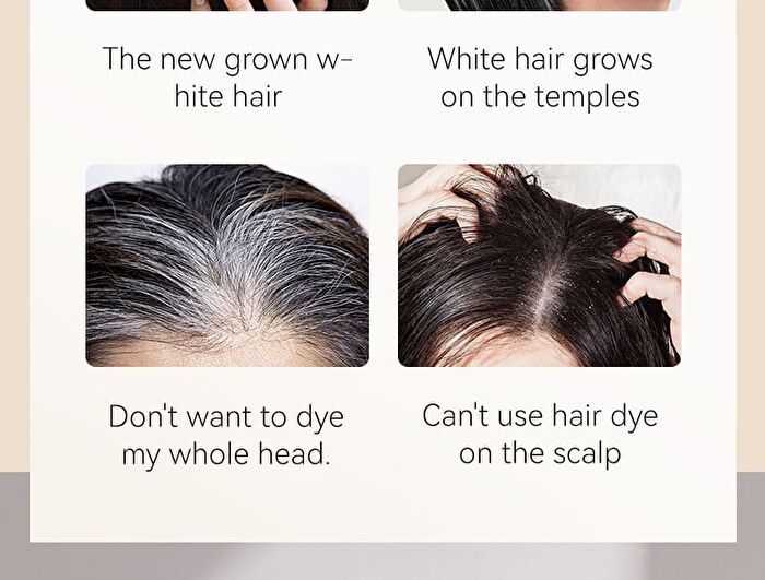Covering Gray Hair - 3 Colors - #02 Dark Brown - 20ml