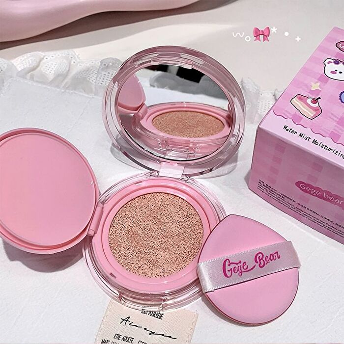 Water Mist Moisturizing Concealer Cushion Cream - 2 Shades - #01 Ivory - 12g*2