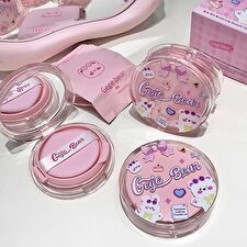 Gege Bear Water Mist Moisturizing Concealer Cushion Cream - 2 Shades - #01 Ivory - 12g*2