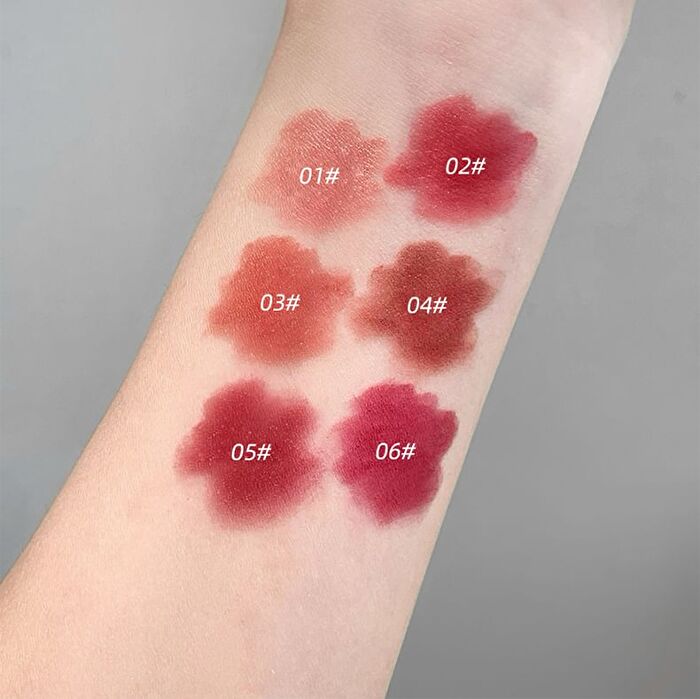 Soft Mousse Lip Mud - 6 Colors - #01 Peach Oolong - 2.5g
