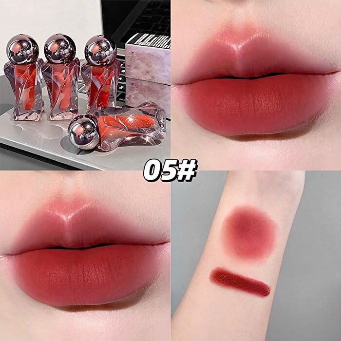 Soft Mousse Lip Mud - 6 Colors - #04 Hazelnut Red - 2.5g