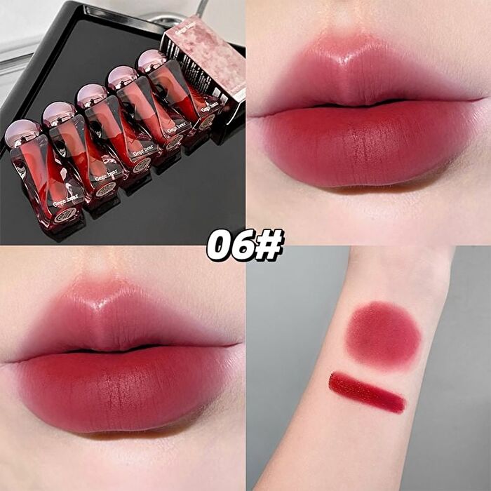 Soft Mousse Lip Mud - 6 Colors - #04 Hazelnut Red - 2.5g